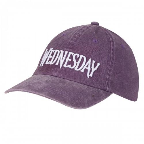 Wednesday Logo Washed Baseball Cap