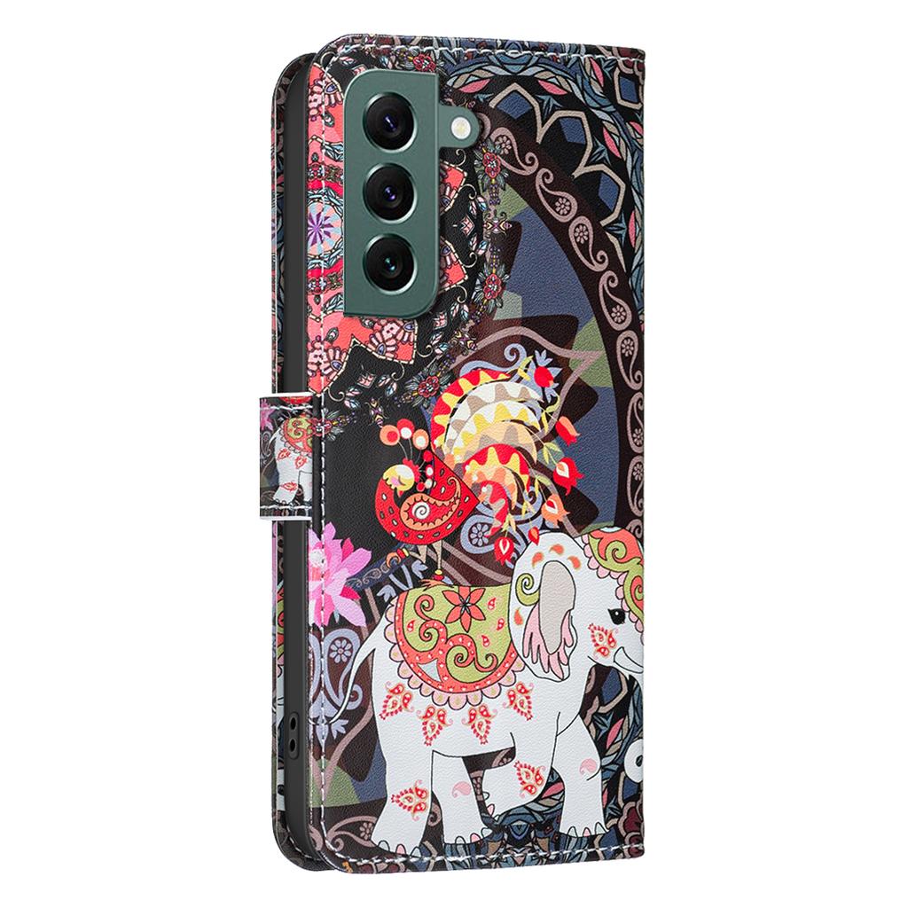 For Samsung Galaxy S24+/Galaxy S25+ Case Wallet Stand Pattern Printing Phone Leather Cover