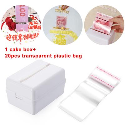 Funny Making Mold Gift Cake Topper Storage Boxes Cake ATM Surprise Money Box