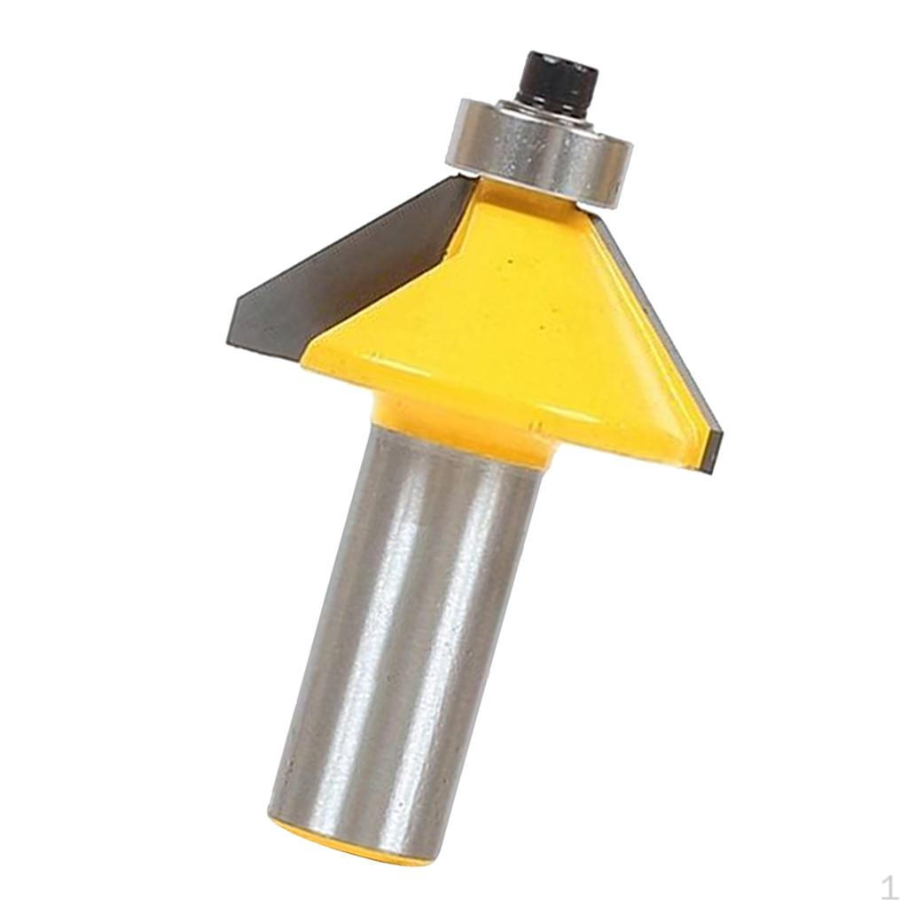 

Роторный резак по дереву 1/2 дюйма для формирования фаски для древесностружечных плит, фанеры, панелей