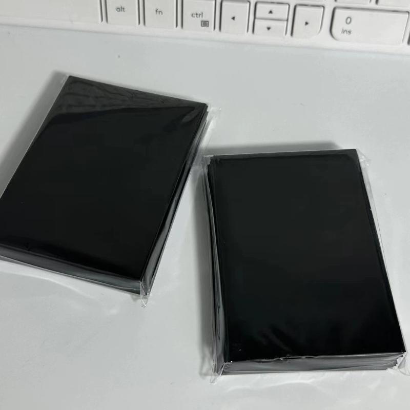 Clear Kpop Photocard Sleeves 50Pcs Blank PVC Card Protectors for Album Card Collection Storage Use