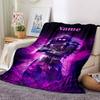 Custom Name Arsenal Roses Artwork Blanket for Couch & Bed, Plush Cozy Fuzzy Blanket Super Soft & Warm Blankets for Fall and Winter. 0908169