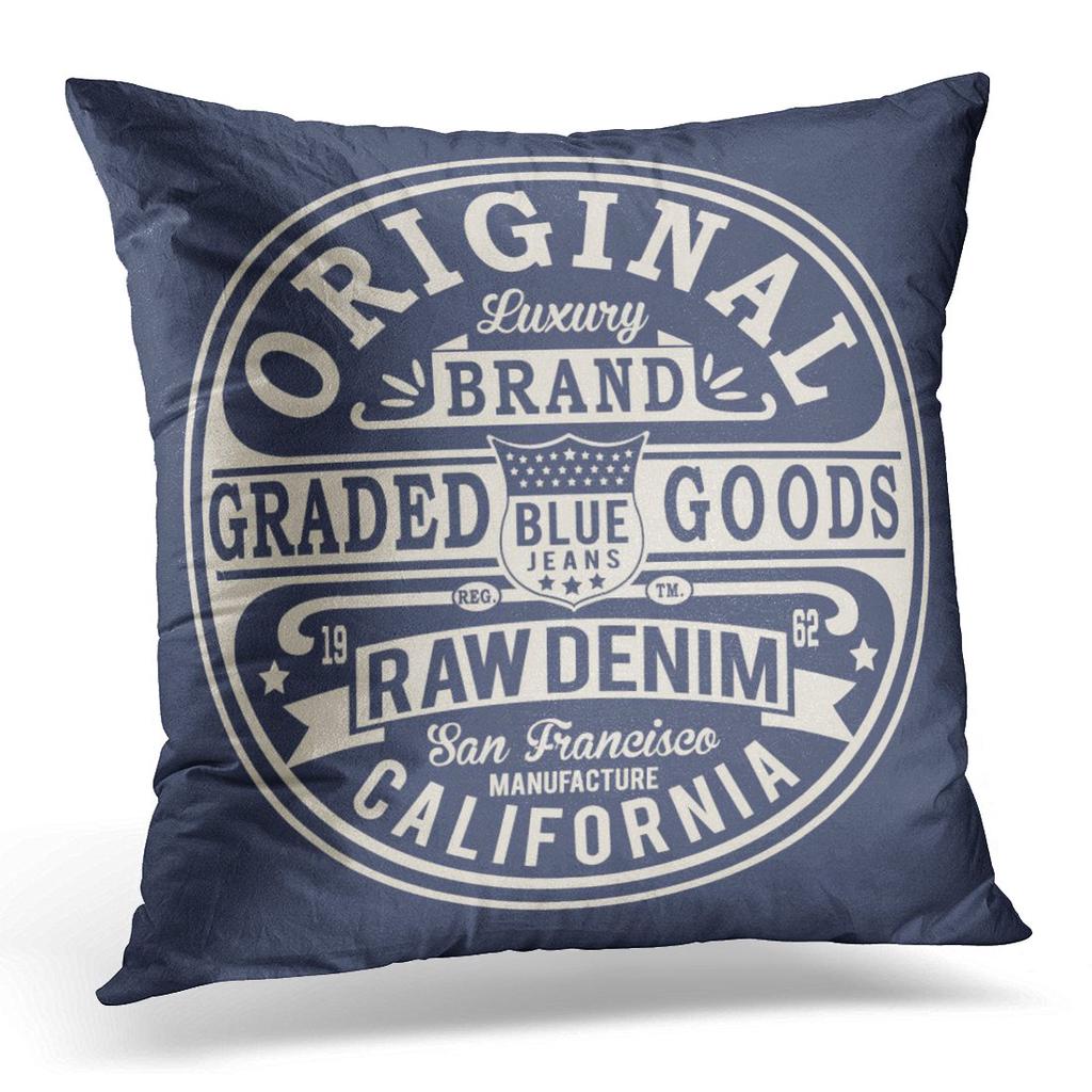 denim throw pillow covers