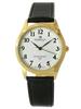 Perfect Men' 004 Gold Case, White Dial, Black Strap