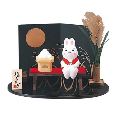 yakushigama Nishikisai Fifteen Nights Rabbit (Moon Viewing) (Large)