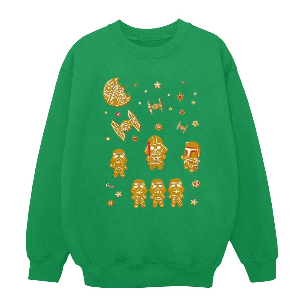 STAR WARS Womens/Ladies Gingerbread Empire Sweatshirt
