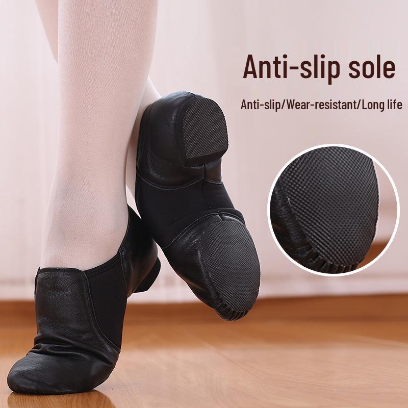 Pantofi de dans Jazz și Balet din Material Elastic pentru Copii și Adulți - Ideali pentru Dans Latin, Practică și Majorete.