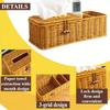 Woven Tissue Box Cover Breathable Design Tissue Dispenser New Paper Towel Holder  Desktop