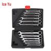 IceYu BJyq-17 12-Piece Dual-Use Ratchet Wrench Set