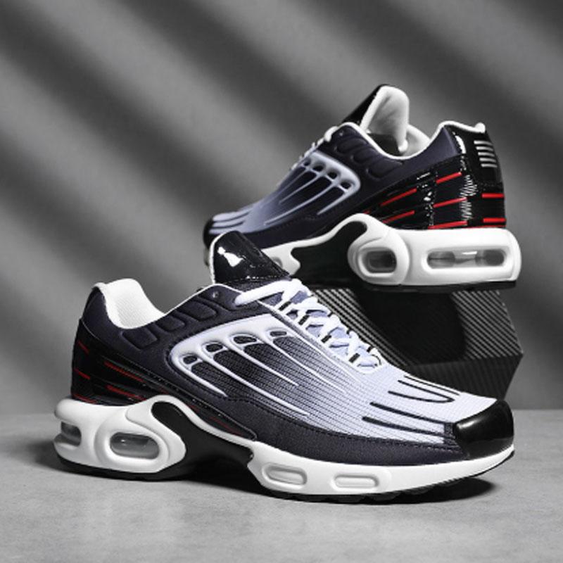 Vår nye store størrelse par luftputesneakers allsidige komfortable løpesko herre casual motesneakers