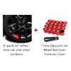 19/17mm 20pcs/set Car Wheel Nut Caps Protection Covers Caps Anti-Rust Auto Hub Screw Cover Car Tyre Nut Bolt Exterior Decoration