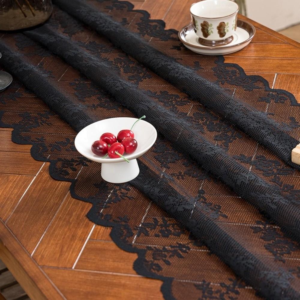 Floral Pattern Lace Table Runner Boho Table Cover New Wedding Table Decor  Wedding Dining Table