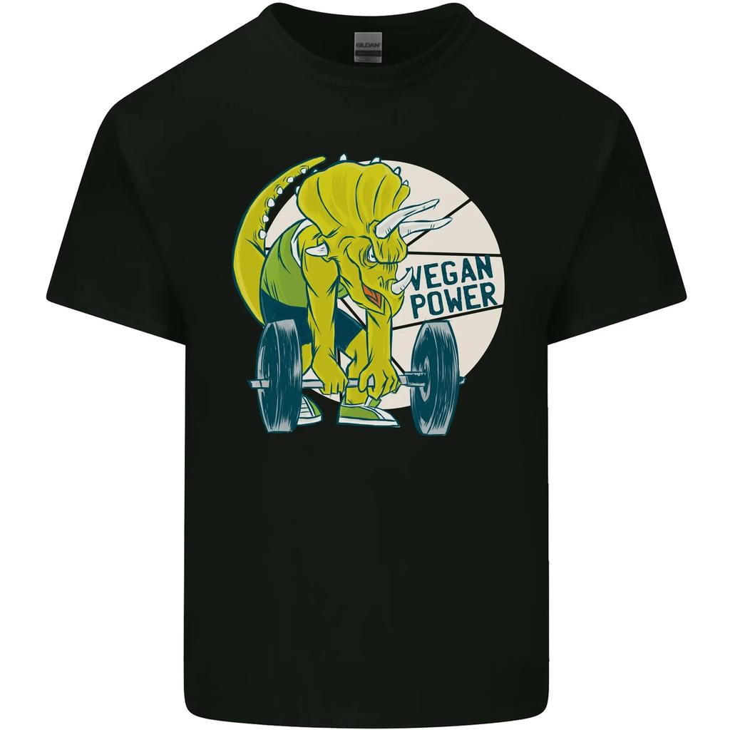 Vegan Power Gym Bodybuilding Vegetarian Kids T-Shirt Childrens