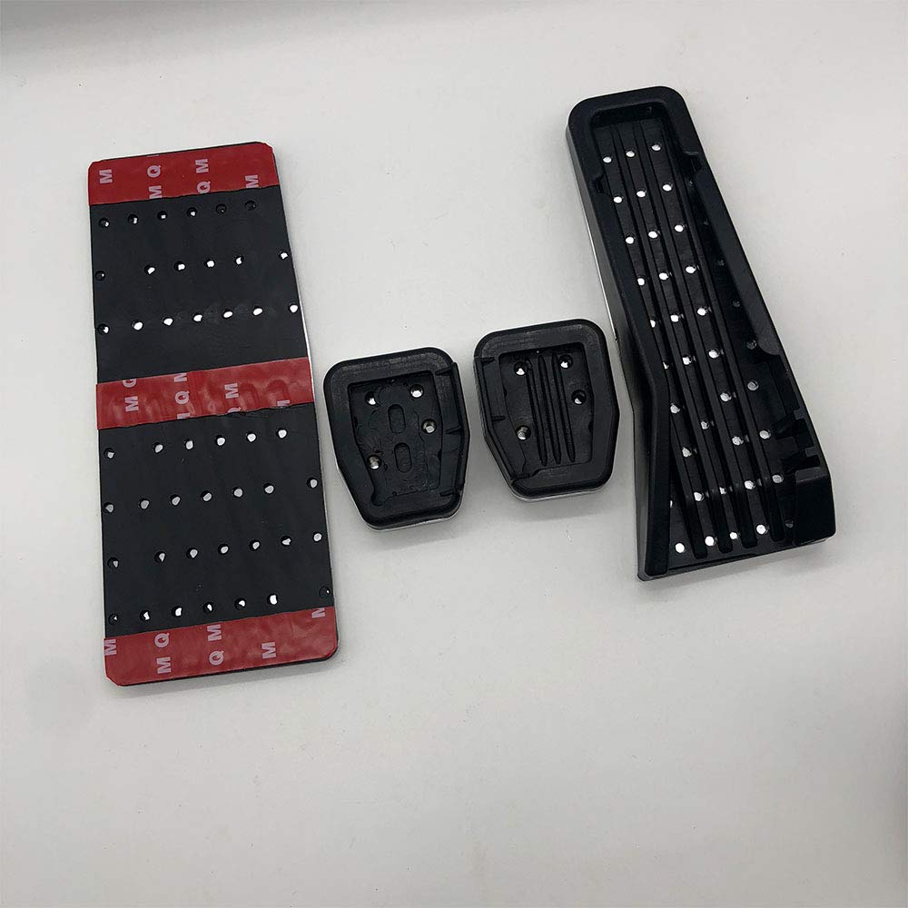 BYOUS MT Compatible Aluminum Pedal Covers for Mazda DM Series 2019 and Accelerator No drilling Features CX30 Scratch and stain CX-30 (October onwards)