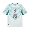 Portugal National Team Away Fan Version Nuno Mendes 25 Moisture-Wicking Sports Pullover Quick-Dry Short Sleeve Football Shirt Men Tops 788146-75