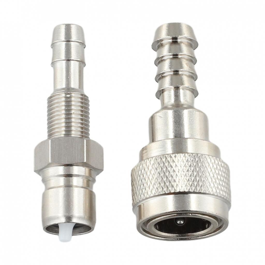 For Tohatsu Outboard Fuel Line Connector Set 2pc Male Female 3B27025013B2702601
