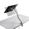 SANWA SUPPLY Monitor Arm, Built-in Spring, 2-9kg Weight Capacity, Horizontal and Vertical Adjustment, VESA Compatible, Silver, LA1901