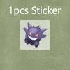 Anime  Gengar Figure Transparent Model Cute PVC Action Toy Room Decoration Collection Exquisite Gift Suitable for Fans