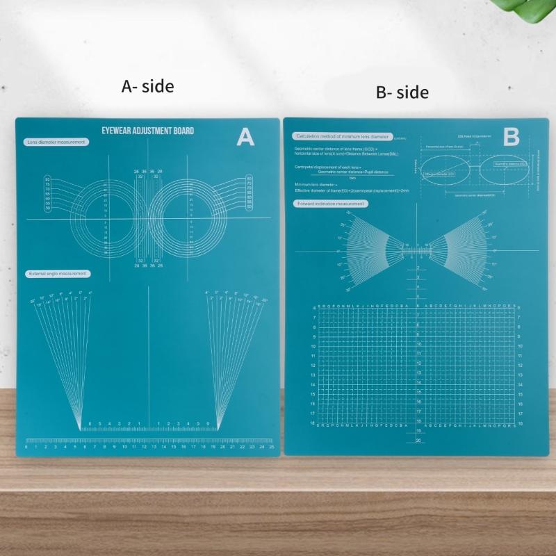 PVC Eyeglass Alignment Tool Adjustable Repair Panel For All Frame Types