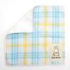 Miffy Check Miffy H25 X Handkerchief, Green, Pattern, W25cm, DBM-1463