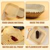 Silicone World 50pcs Air Fryer Paper Disposable Square Paper Food Cooking Oil Paper Airfryer Liner Baking Paper Oven Baking Tool