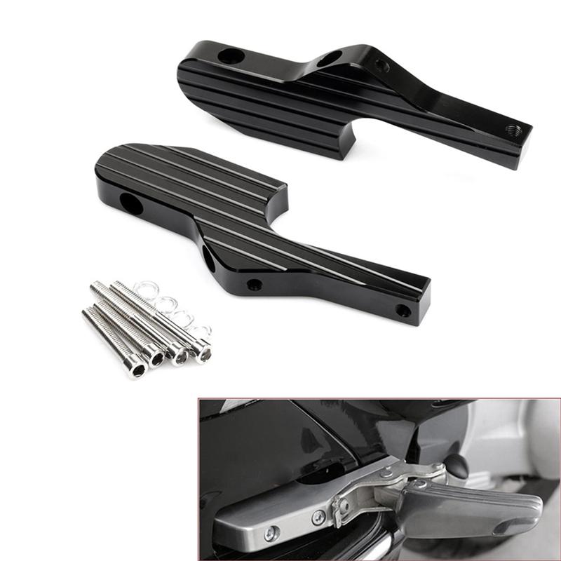 Motorcycle Rearward Extended Passenger Footrest For Piaggio VESPA GTS300 GTV 200 250 300IE