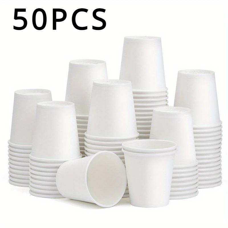 50/100PCS Disposable Small Paper Cups Supermarket Tasting Party Office Coffee Drinks Candies SnackHotel Mini Mouthwash Cup