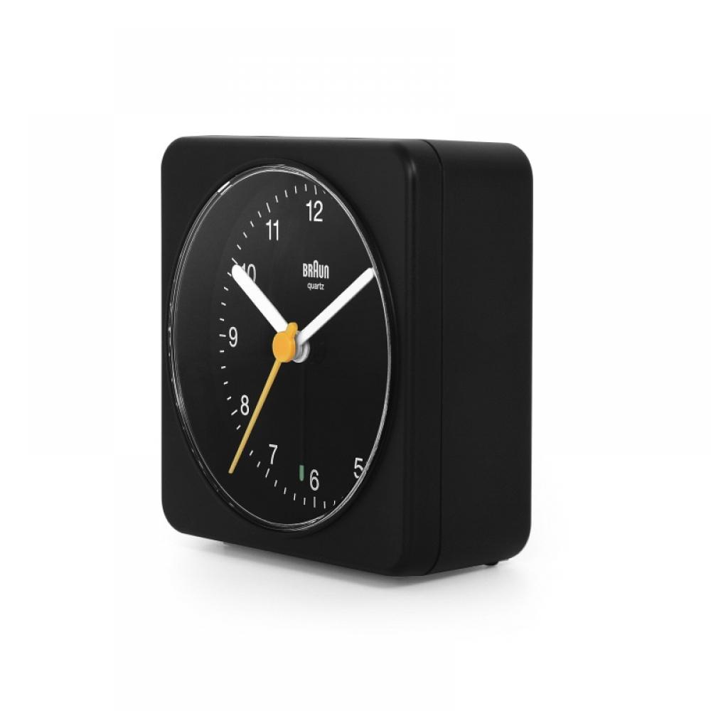 Braun Bc03b Classic Analog Crescendo Alarm Low Noise Public Desk Clock