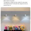 LED Light Light Night Light Wireless Wall Lamp USB for Kitchen Bedroom Mural Home Background Wall Mural Indoor Lighting
