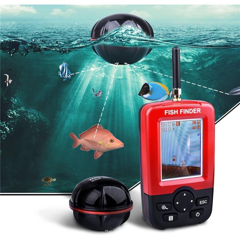 2025 NEW Smart Wireless Fish Finder Portable Sonar Fish Finders Fishing Echo Sounder Fishing Detector Fish Finder Fishing Access