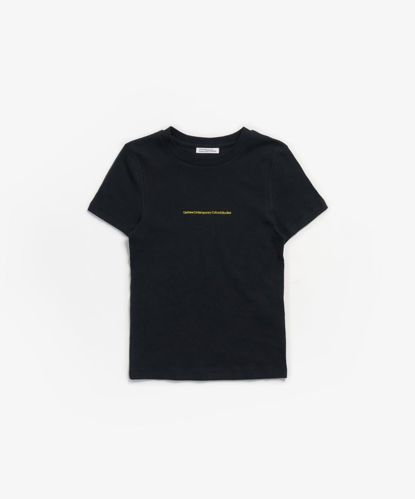 Ssississieseu Black Neat Script Mono T-Shirts (W)