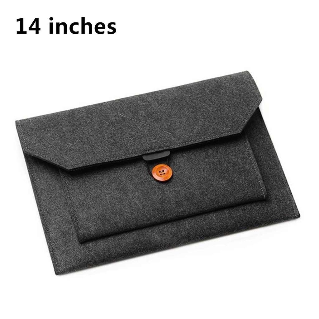 Buy Wool Felt Laptop Sleeve Bag Notebook Handbag For Macbook Air Pro 12