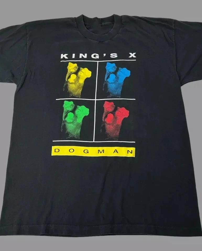 King s X Dogman Band Collection Gift For Fan S to 5XL Cotton T-shirt K719 4XL
