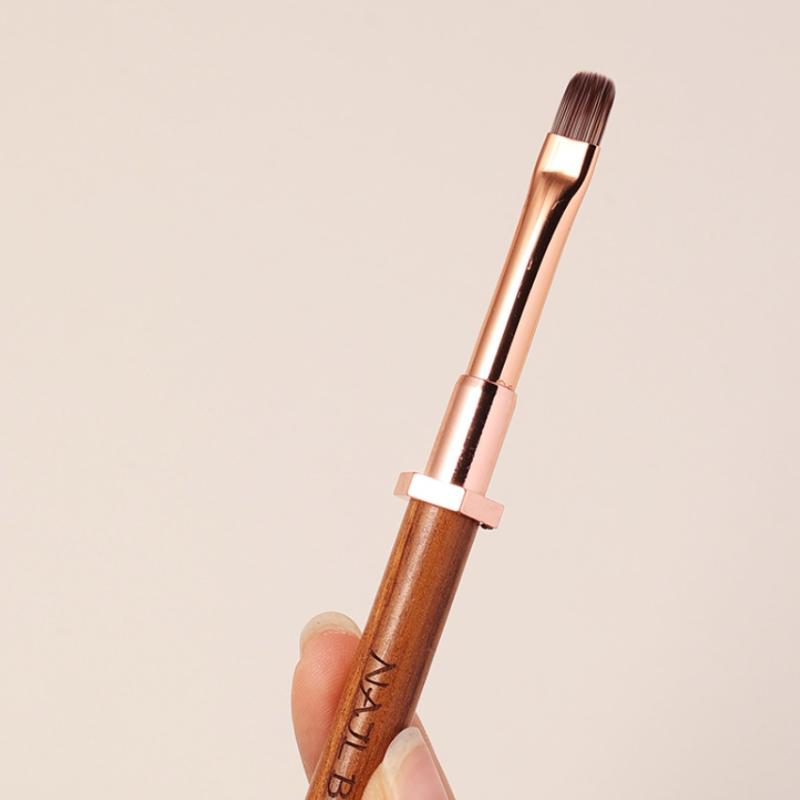 Sandelholz Nagellack Pinsel Ständer Design Malen Nageldesign Stift Detailpinsel Zeichenwerkzeug Maniküre Stift