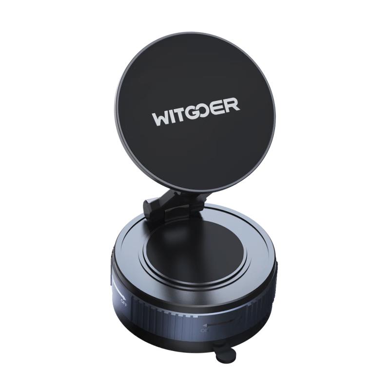 Magnetic Vacuum Suction Car Phone Mount
