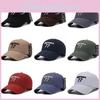 Letter Essetnaila 77 Embroidery Baseball Cap Outdoor Sun Breathable Protection