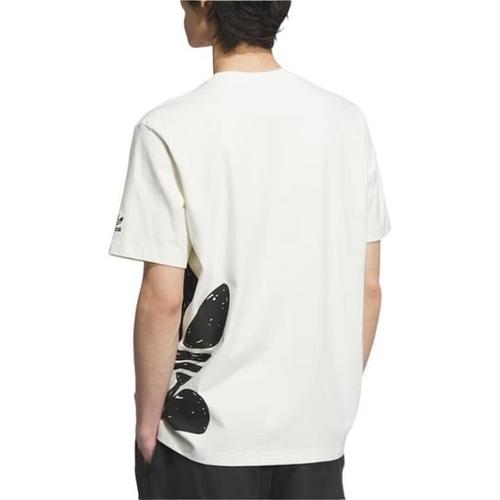 Adidas STREET 2 T Shirt Men's Jade White JD3246