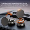 360 Degree Rotating Foldable Magnetic Phone Holder ABS Shell Vacuum Suction Car Dashboard Desktop Mobile Phone Bracket Stand
