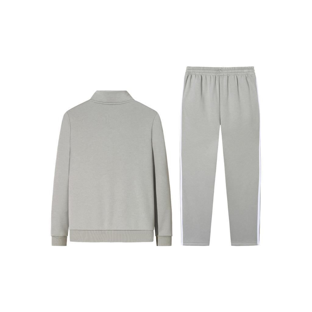 Anta Training Series 2025 Winter Womens Knitted Sports Leisure Set Women Sets Pearl-Gray 962547201-4