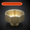Copper Reducing Threaded Coupling Adapter for Male/Female: 1/2", 3/8", 1/4", 1/8" Connector