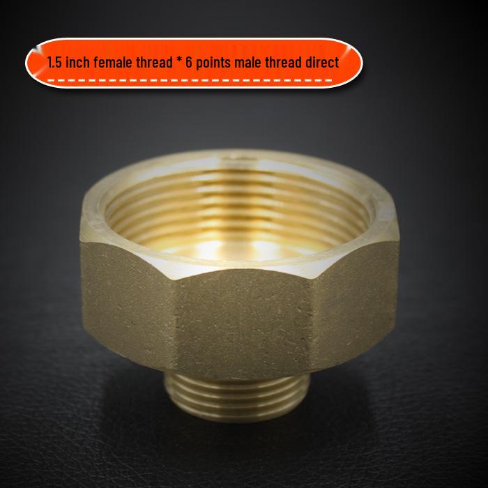 Copper Reducing Threaded Coupling Adapter for Male/Female: 1/2", 3/8", 1/4", 1/8" Connector