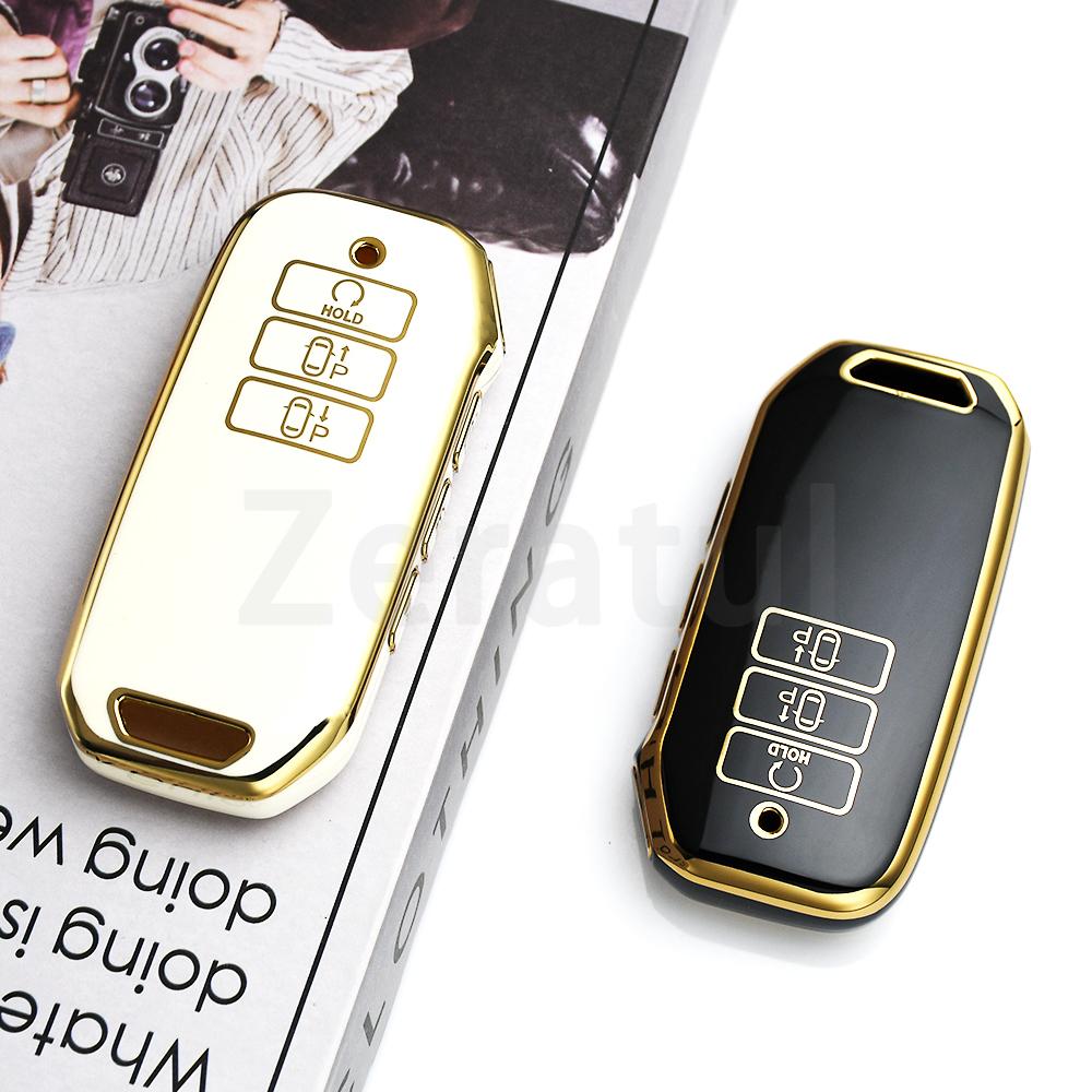 Auto Car Tpu Keyless Shell Key Fob Cover For Kia Sportage , Sorento Mq4, Ev6, Gt-Line K8 V6 , Niro Hybrid Accessories
