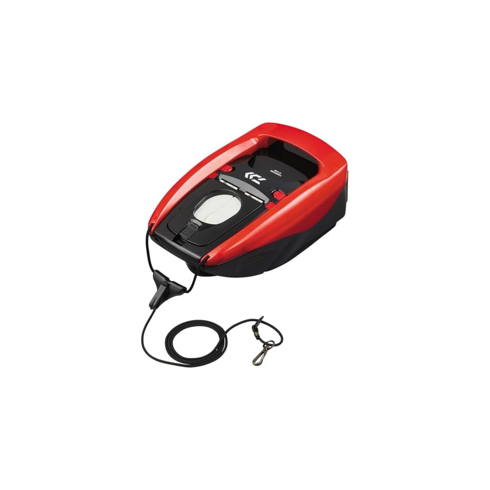 Daiwa (DAIWA) Fishing Bait Box, Tomobune AF-600R, Black/Red