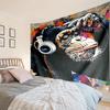 Monkey Music Headphones Tapestry, Unique Design Tapestry, Wall Decor for Bedroom,Livingroom, Playroom,Heartwarming Fan Holiday Gifts