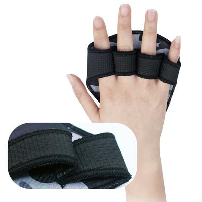 Vier-Finger Fitness Gewichtheben Rutschfeste Handschuhe Sport Schutzausrüstung Gym Halbfinger Fitnesshandschuhe Handflächenschutz Training