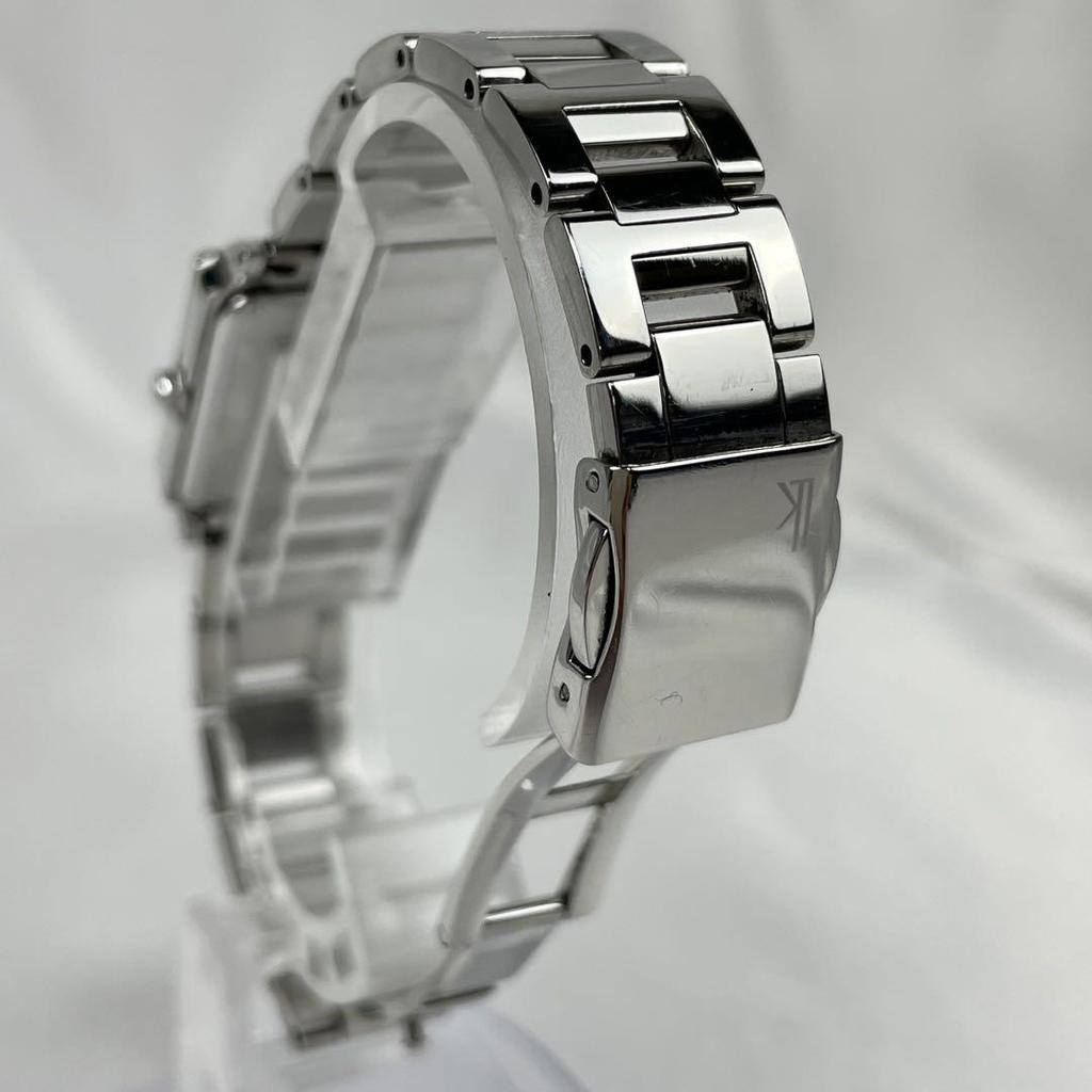 [USED] Working/Battery SEIKO Lucia 8P Diamond Watch Square Genuine Strap