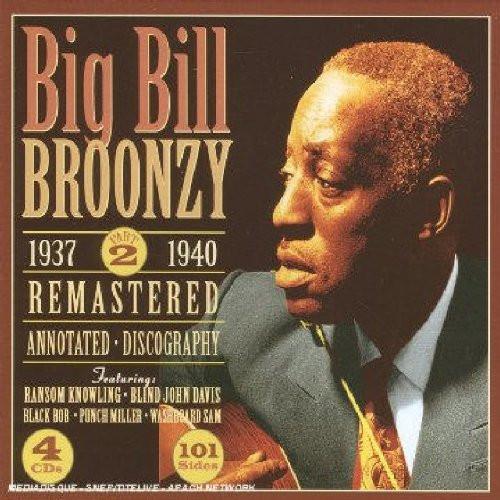 

CD BIG BILL BROONZY Part 2 1937 1940 Remastered Annot JSP7750 JSP 2005 UK Blues Used