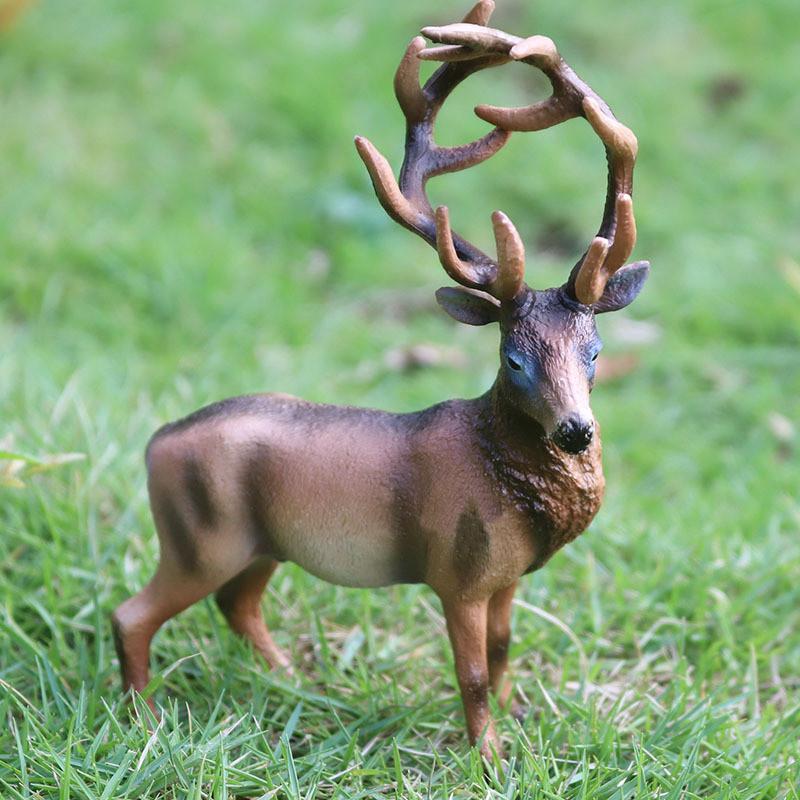 Elaphurus Davidianus Deer Static Model Gift For Kids And Collectors