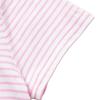 Polo Ralph Lauren Striped Crew Neck Pullover Short Sleeve T-Shirt Women Tops Pink 211698030-037