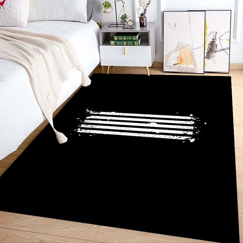 Bold Design: Big Bang Symbolism Carpet Floor Mats Living Room and Bedroom Mats Protective Pad Fashion Room